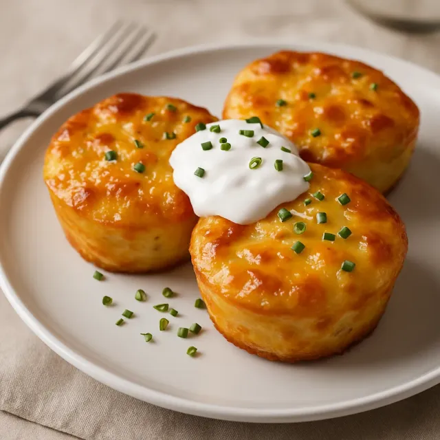 Soufflé di Purè di Patate al Formaggio