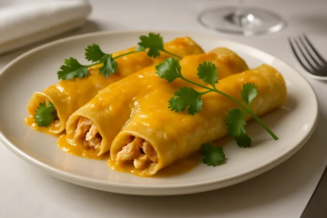 Энчиладас с курицей в Instant Pot