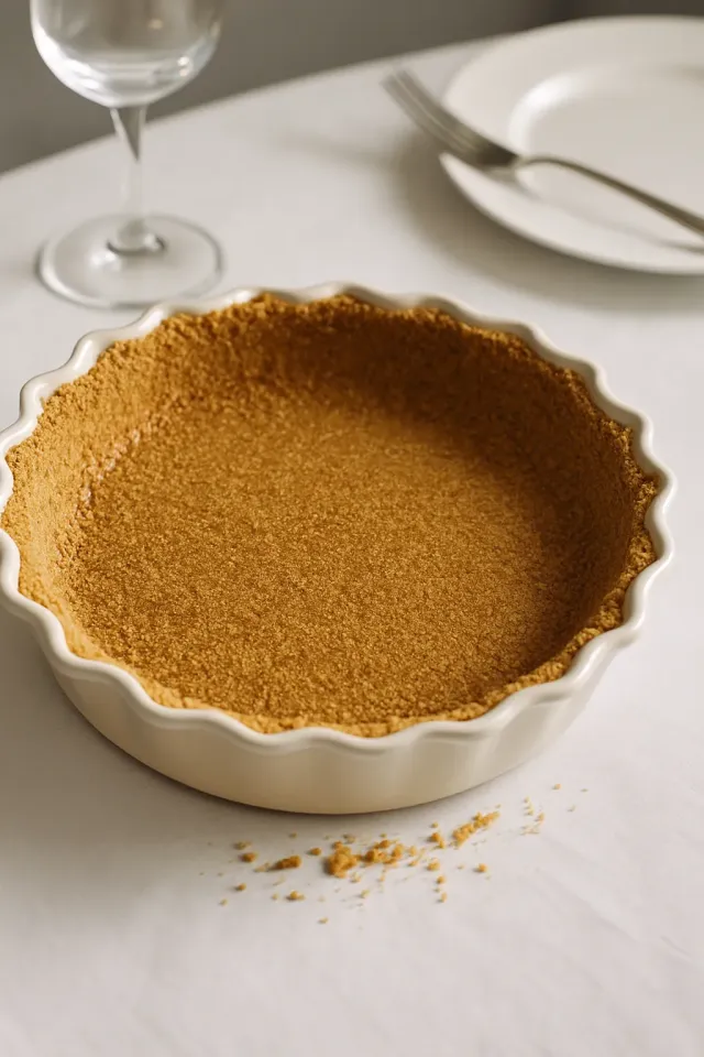 Gingersnap Cheesecake Crust