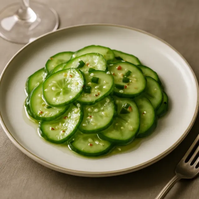 Salad dưa chuột Hàn Quốc