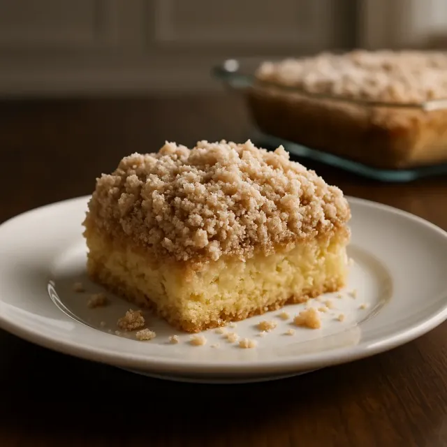 Bolo de Migalhas Estilo Nova York