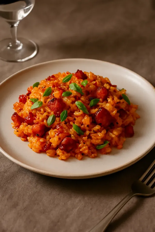 Arroz Frito Horneado