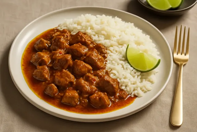 Beef and Pork Guiso