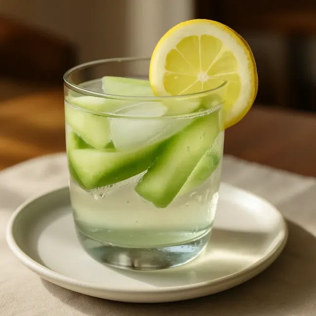 Yenileyici Yaz Salatalıklı Limonata