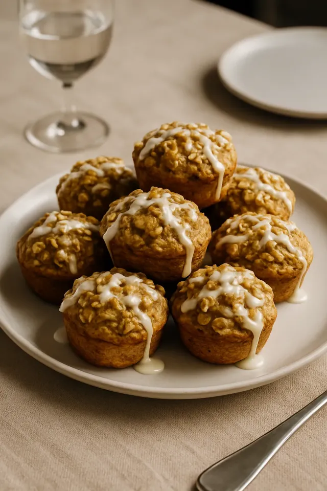 Muffin Oatmeal Apel Kayu Manis
