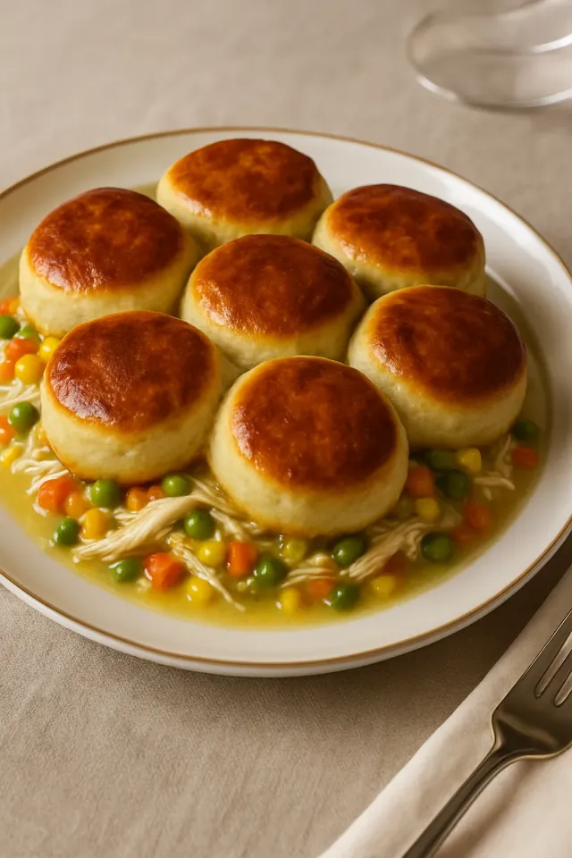 Bánh Pot Pie Đơn Giản