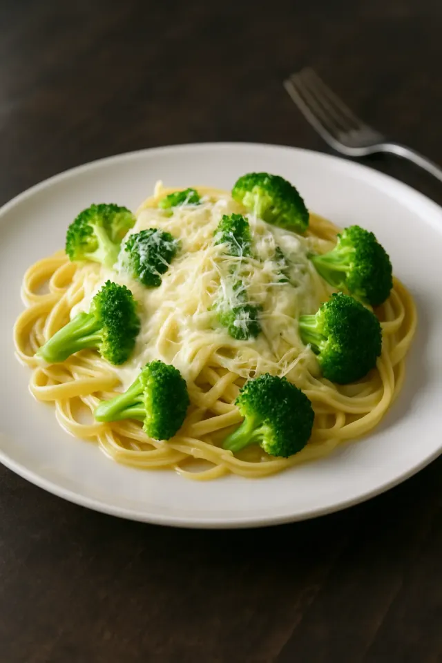 Brokoli Alfredo