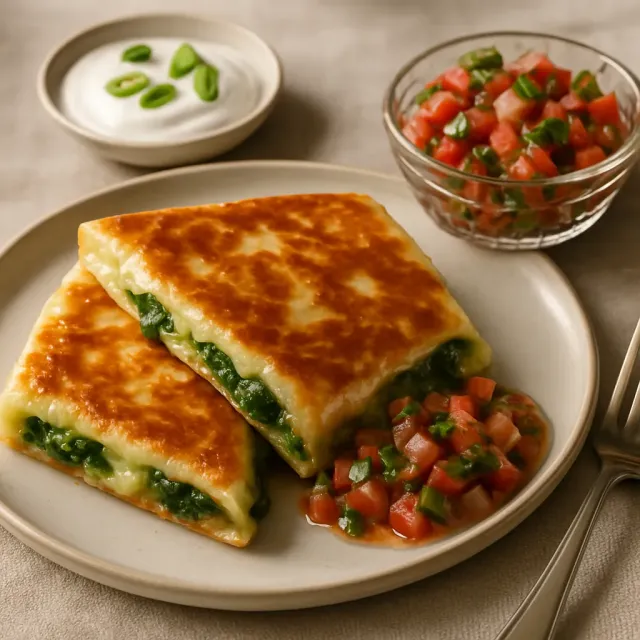 Jalapeno Popper Quesadillas