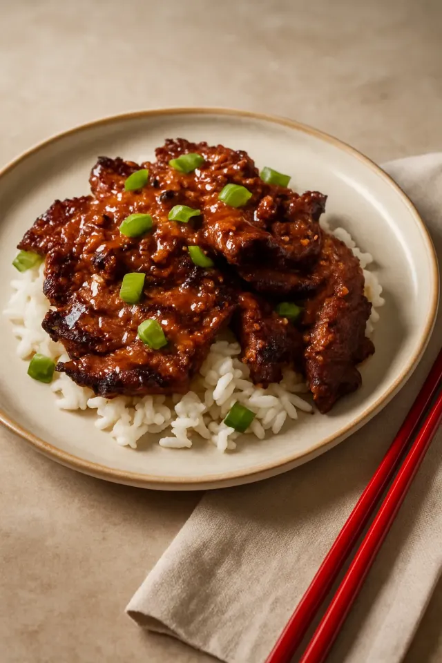 Bulgogi de Carne Apimentada