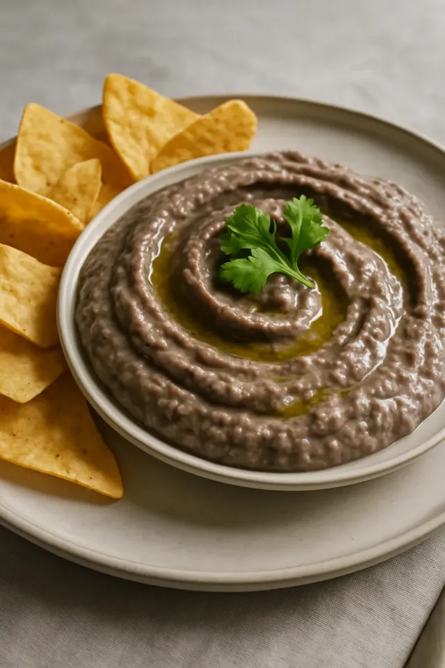 Hızlı Siyah Fasulye Hummus