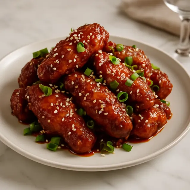 Air-Fried Korean Chicken Wings
