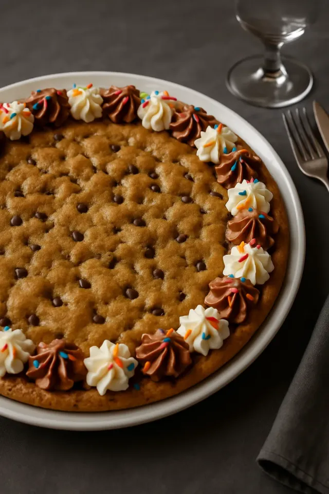 Homemade Cookie Cake