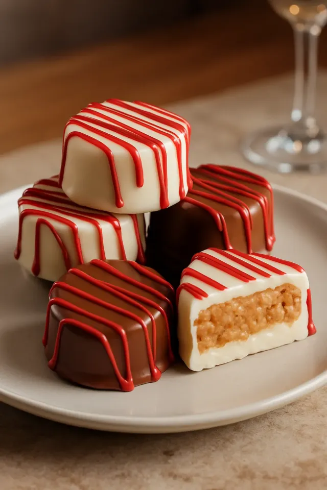 Mordidas de Cheesecake de Amendoim
