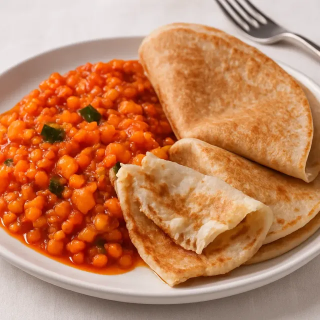 Injera (Pane Etiopico di Teff)