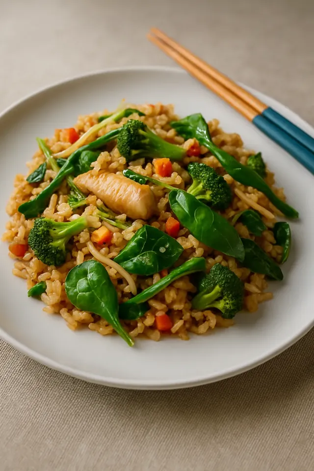 Instant Pot Chicken Fried Rice