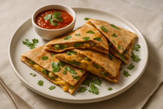 Quesadillas vegetariane