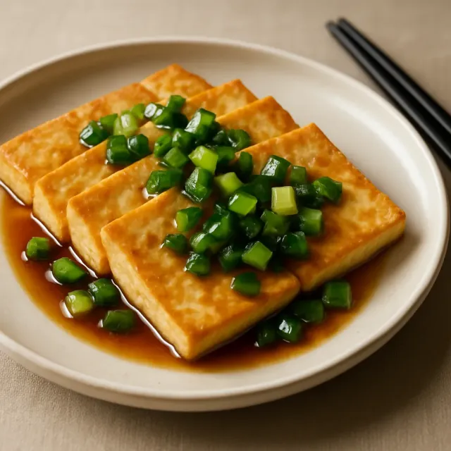 簡單的煎豆腐