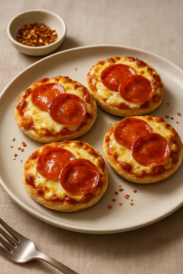 Fast English Muffin Pizzas