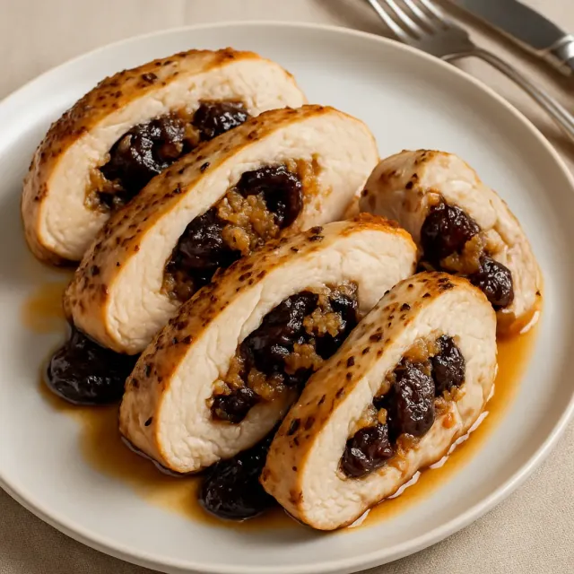 Stuffed and Rolled Pork Tenderloin