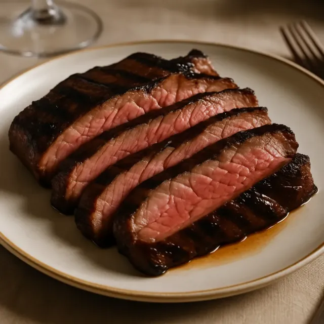 Sous Vide Marinated Flank Steak