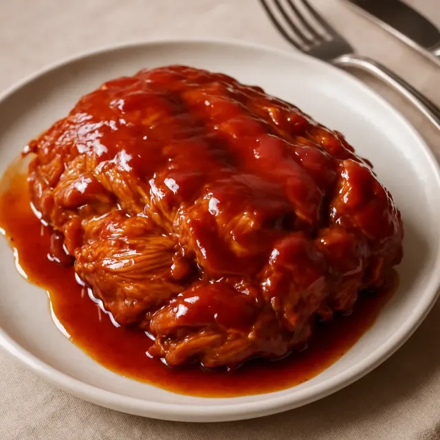 슬로우 쿠커 바베큐 갈비