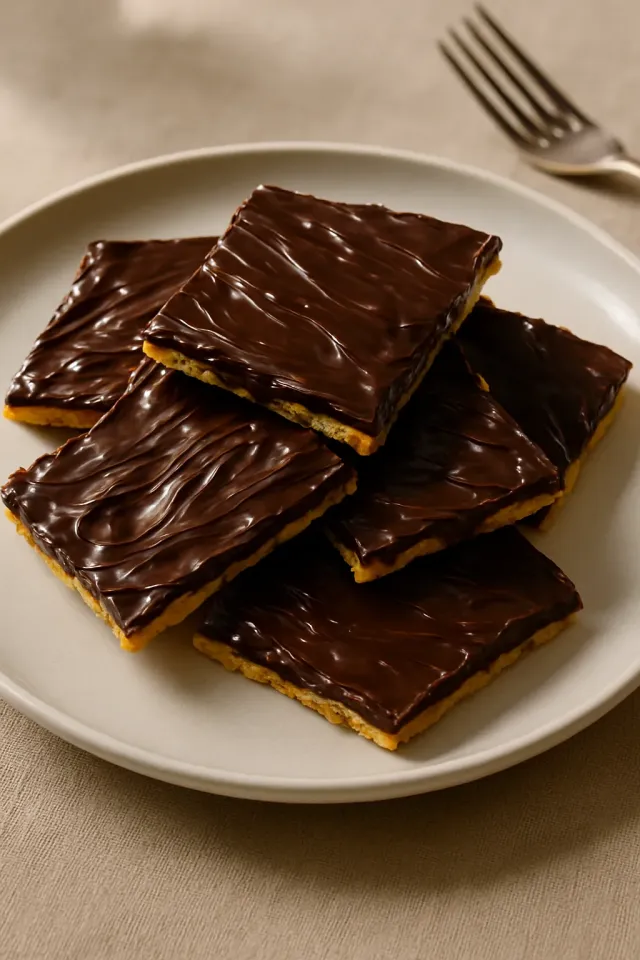 Matzo enrobé de chocolat