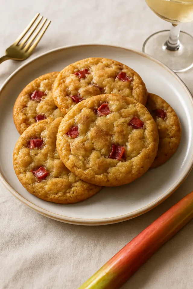 Rhubarb Snickerdoodles
