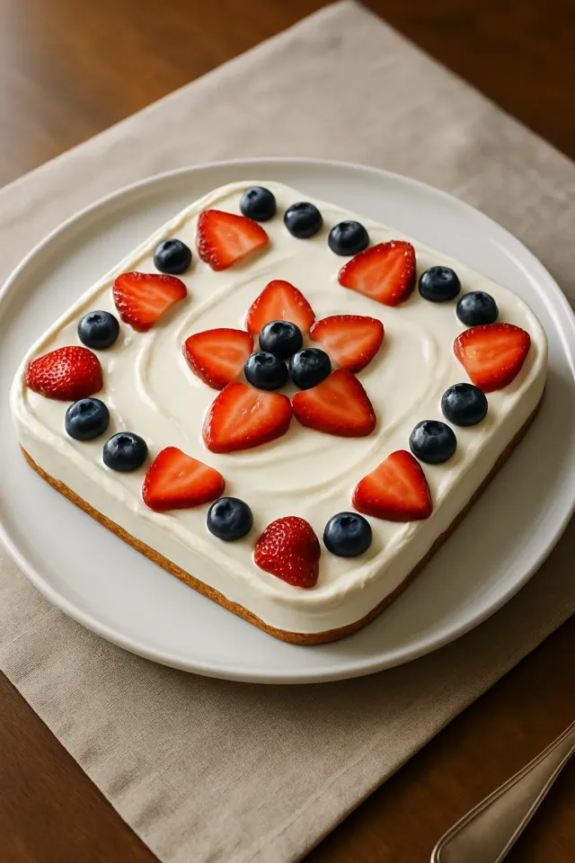Strawberry Delight Dessert Pie