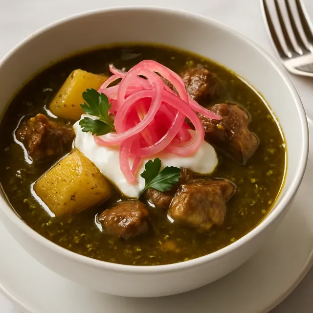 Зеленый свиной чили (Pork Chili Verde)