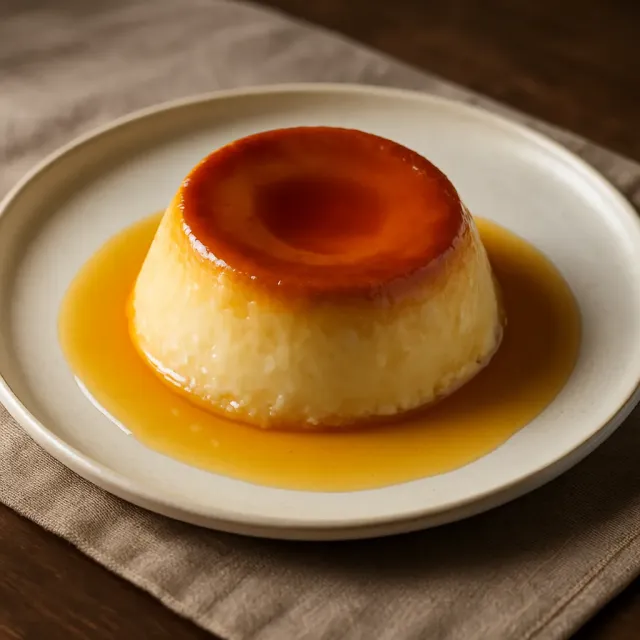 Coconut Milk Flan