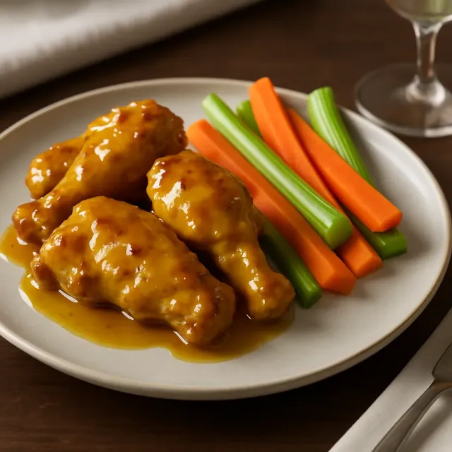 Honey Mustard Chicken Wings