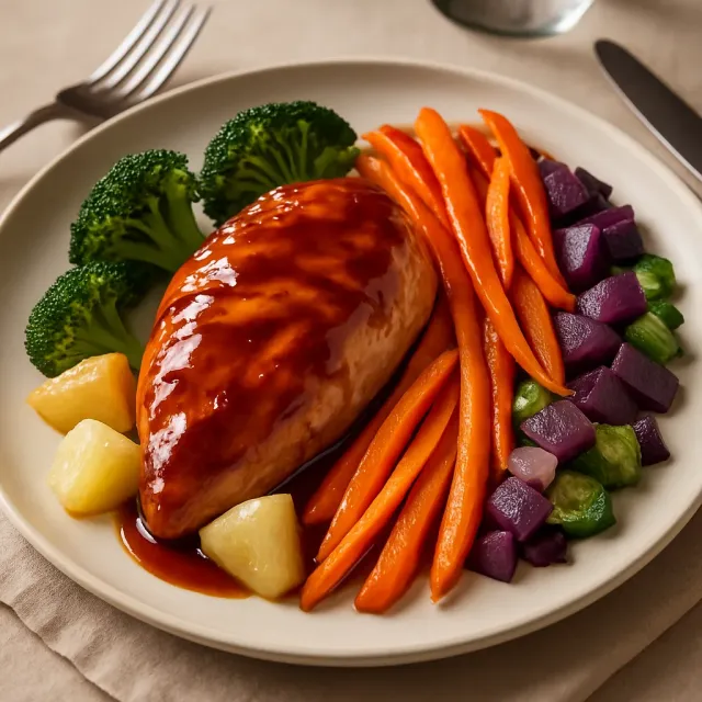 Sheet Pan Hawaiian Chicken