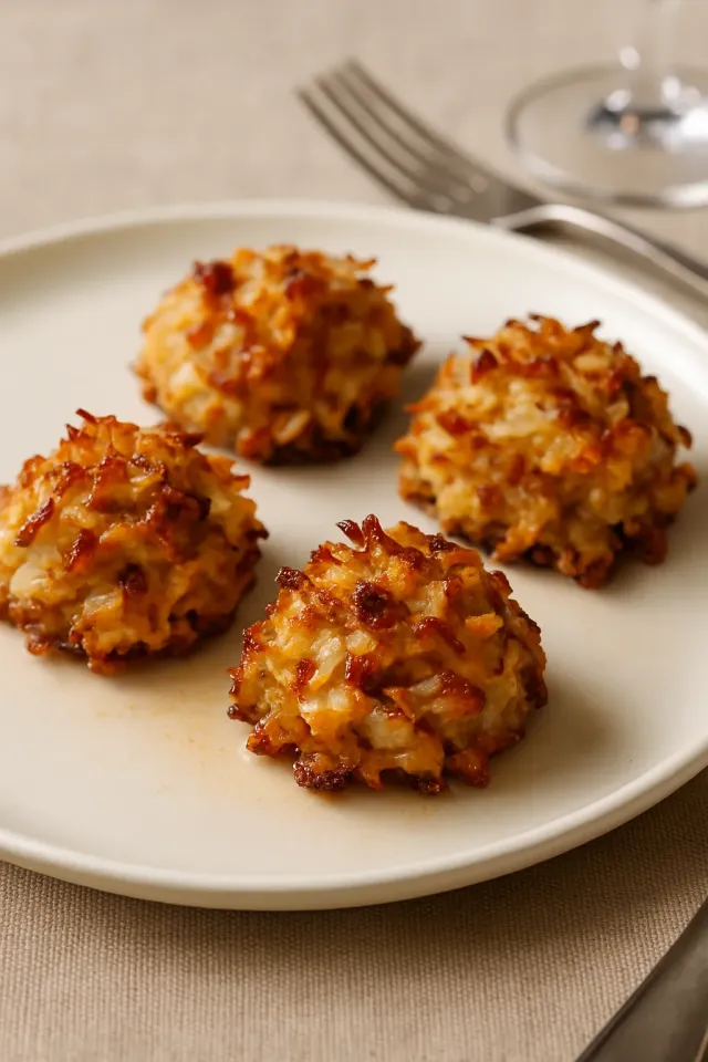 Thai Coconut and Cocoa Macaroons