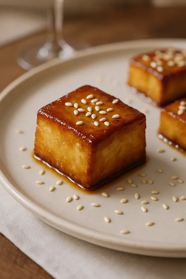 Garlic Ginger Tofu