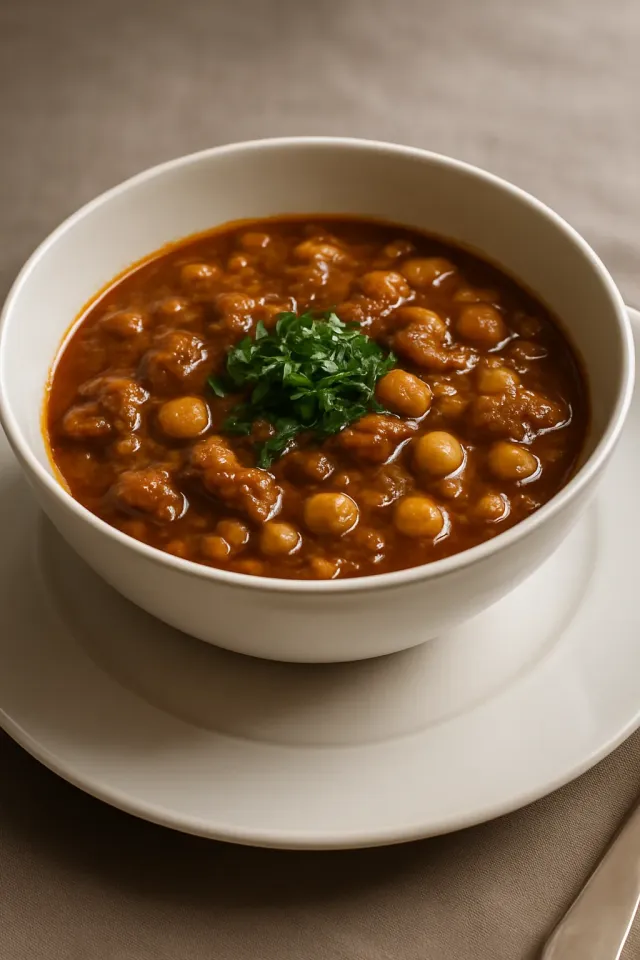 Marokkanische Harira-Suppe