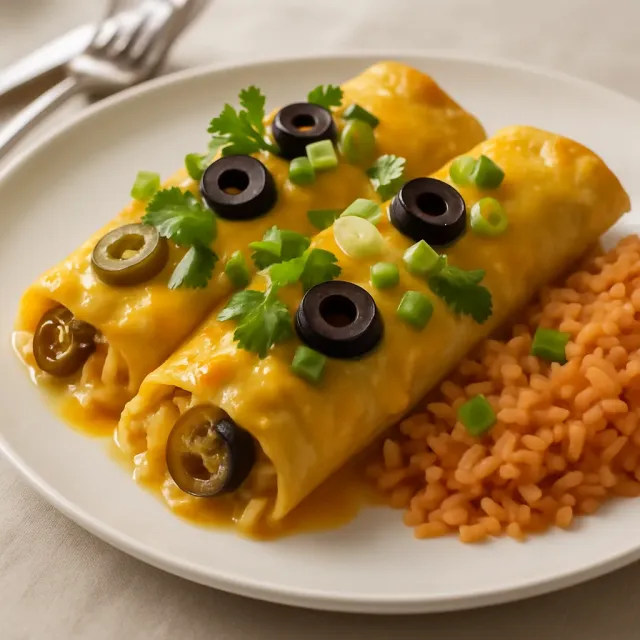 Green Chicken Enchilada