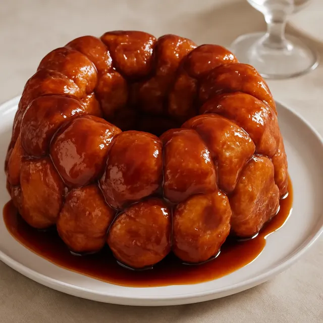 Monkey Bread with Butterscotch Pudding