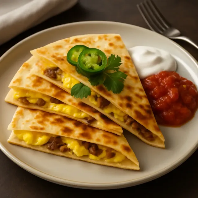 Quesadillas de Desayuno Picantes