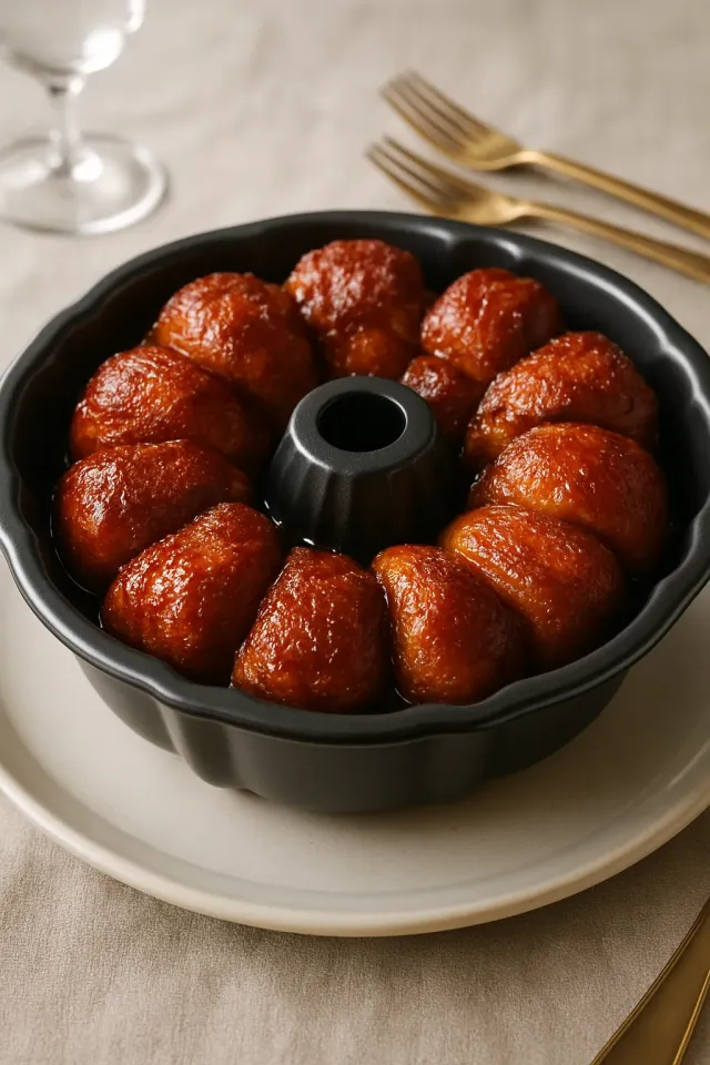 Pão de Macaco Bananas Foster