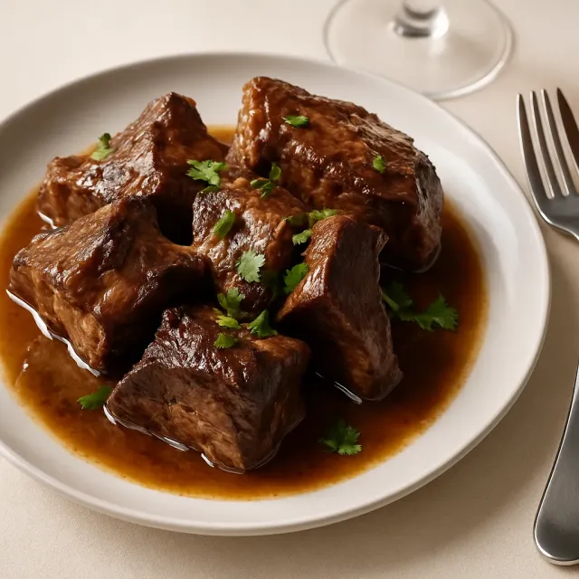Panggang Slow Cooker Tiga Bungkus