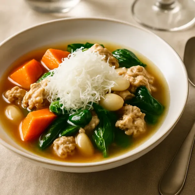 Sopa Minestrone de Olla Instantánea