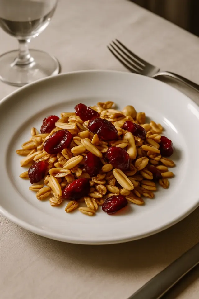 Mandel-Ahornsirup-Müsli