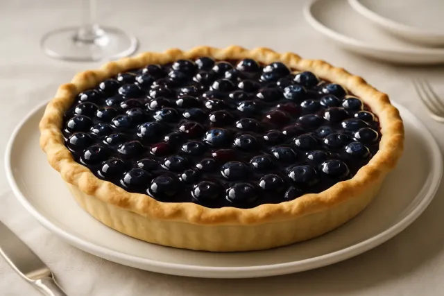 Patsy's Half-Baked Blueberry Pie
