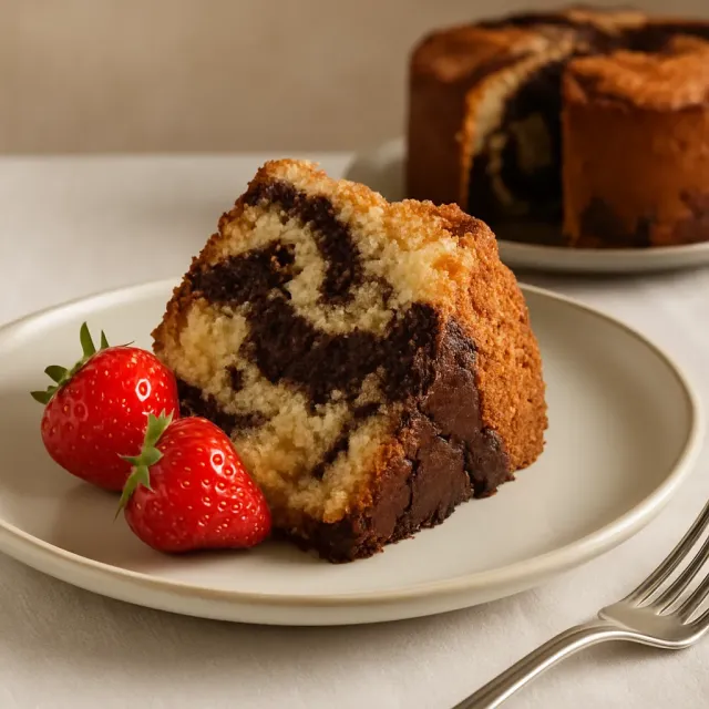 Jan'ın Koyu Çikolatalı Spiral Pound Cake