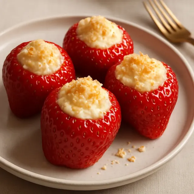 Strawberry Cheesecake Bites