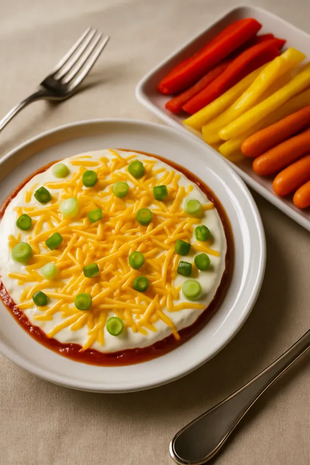 Dip de Frijoles Negros Apilados