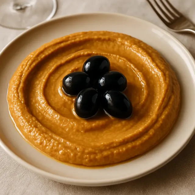 Kolay Kırmızı Biberli Humus