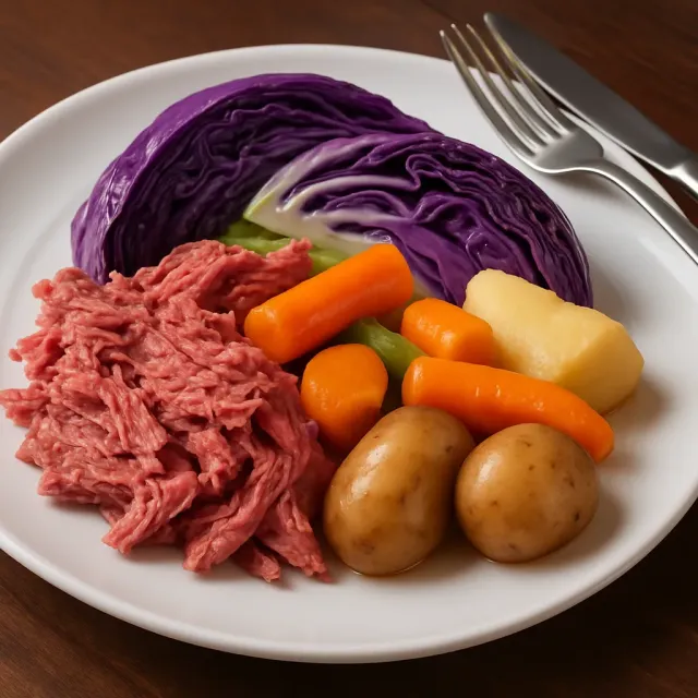 Sarah's Slow-Cooker Corned Beef and Cabbage