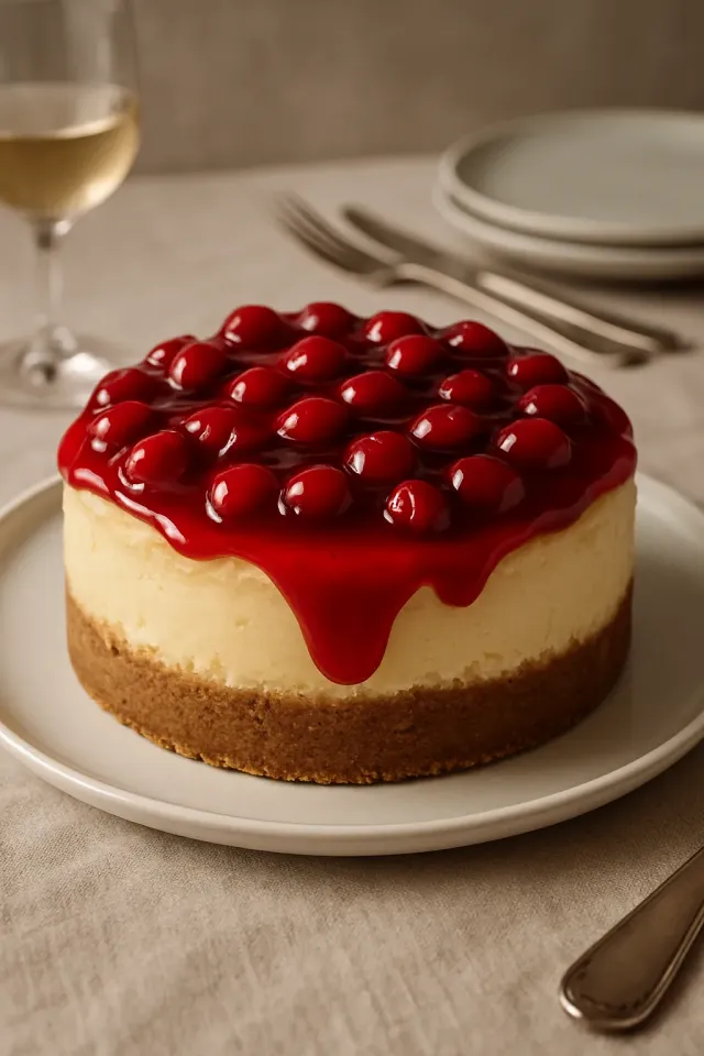 Classic Philadelphia New York Cheesecake