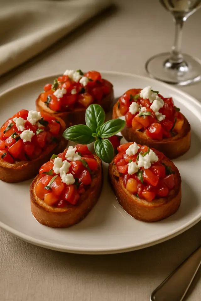Bruschetta de Tomate